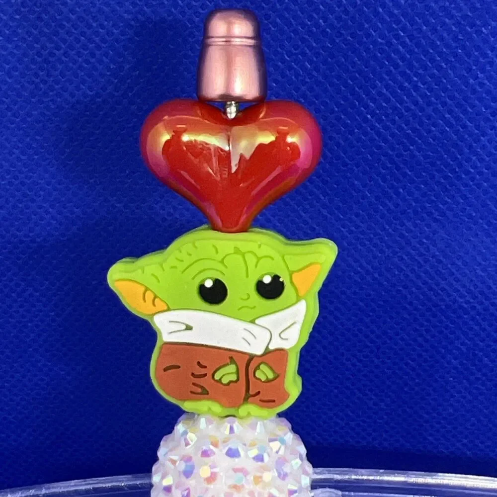 Grogu Baby Yoda Silicone Focal Beads DIY Crafts Beadable Pens Pcs 4